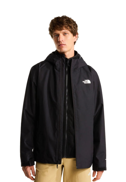 The North Face giubbotto 3 in 1 Quest Mono Triclimate NF0A8G0SJK3 nero