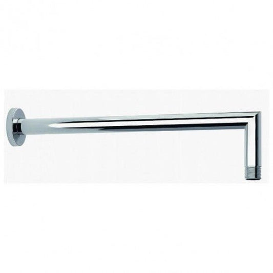 Braccio doccia cromato 35 cm in acciaio inox top line Metaform
