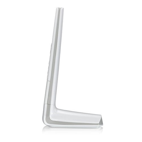 BRONDI LEMURE WEISS SCHNURLOSES TELEFON MOBIL MIT FREISPRECHFUNKTION WECKER LED TOUCH
