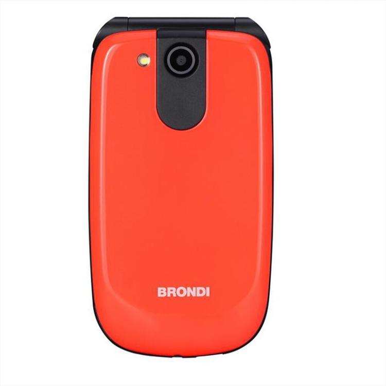 BRONDI RAPTOR GSM-FLIP-HANDY DUAL-SIM 1.3MP KAMERA ORANGE