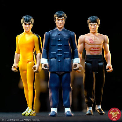 Reaction Super7 Bruce Lee The Warrior Krieger Actionfigur Sammlerstück