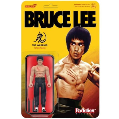 Reaction Super7 Bruce Lee The Warrior Krieger Actionfigur Sammlerstück
