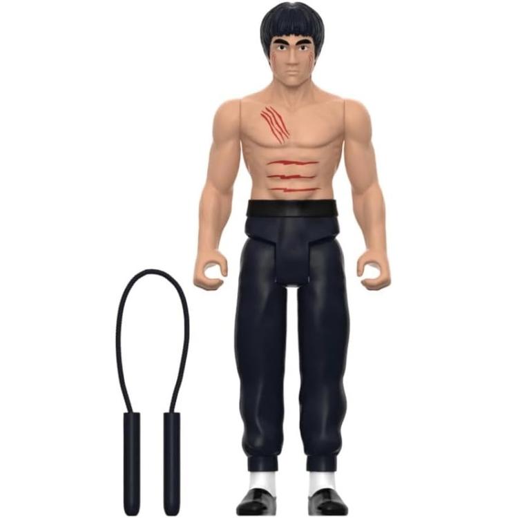 Reaction Super7 Bruce Lee The Warrior Krieger Actionfigur Sammlerstück