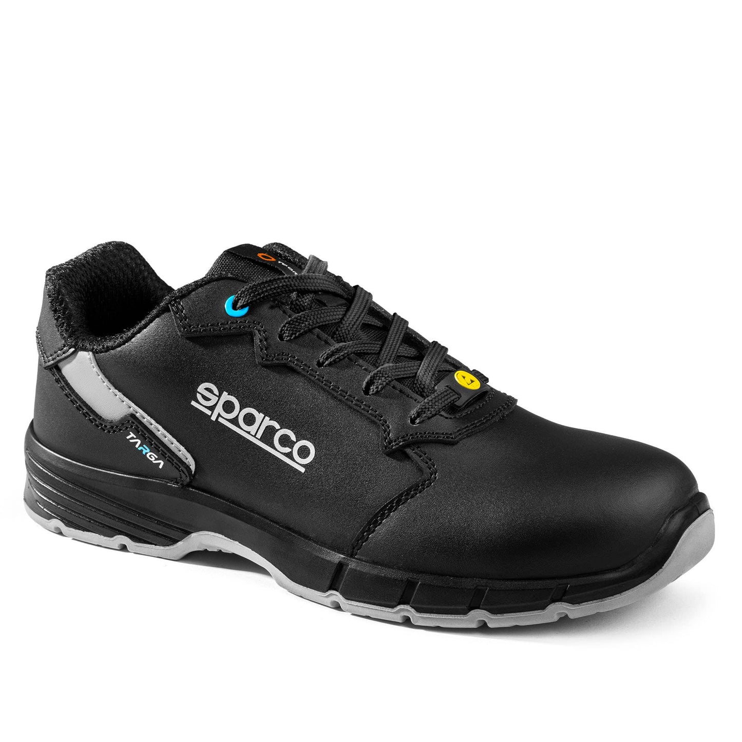 Scarpa Sparco Sandro S3, Pelle Idrorepellente e Puntale Amagnetico, Misure 39-46