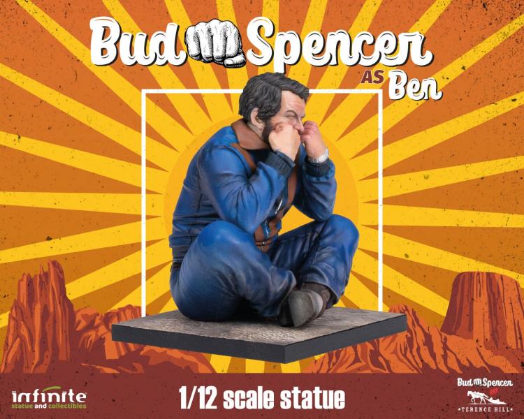 Infinite - Bud Spencer: Als Ben Figur PVC Maßstab 1:12 Statue Saga Terence Hill