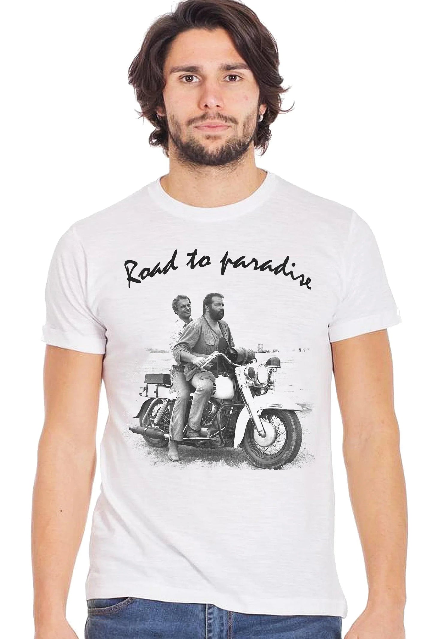 Bud Spencer & Terence Hill - T-Shirt Moto The Legend