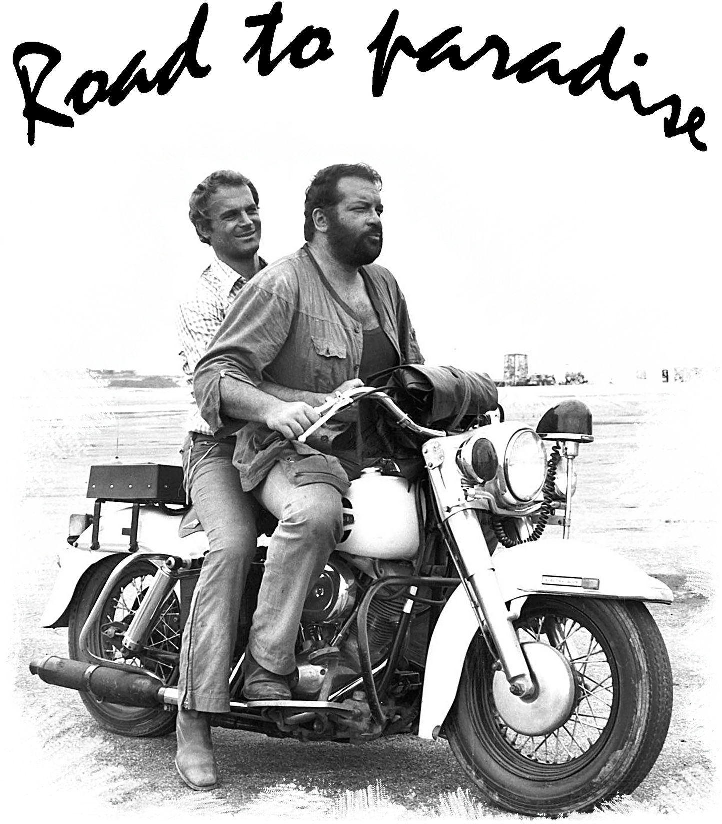 Bud Spencer & Terence Hill - T-Shirt Moto The Legend