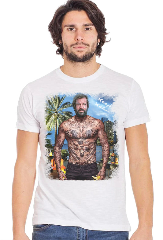 T-shirt Uomo Bud Spencer The Legend - Cotone Slub