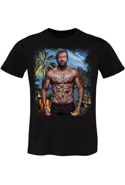 T-shirt Uomo Bud Spencer The Legend - Cotone Slub