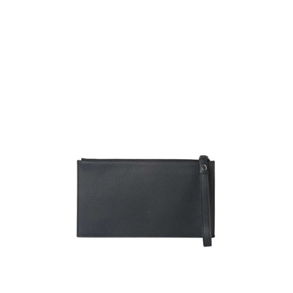 Micron Leather Wristlet Pouch