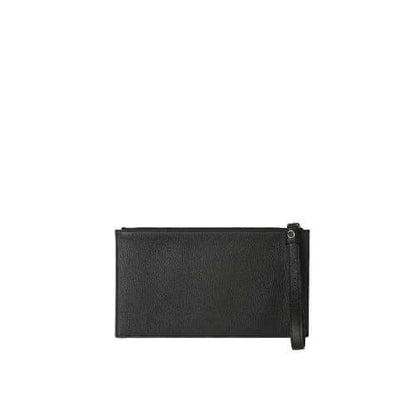 Micron Leather Wristlet Pouch