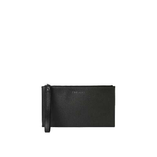 Micron Leather Wristlet Pouch
