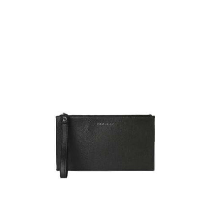 Micron Leather Wristlet Pouch
