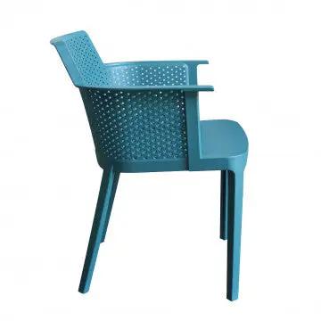 Poltrona Cathy - Poltrona impilabile in polipropilene - Dimensioni: 60x58x76.5cm