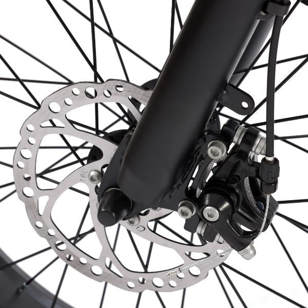 Nilox Bici Elettrica X8 Pro Bicicletta Pieghevole 250W Fat Scooter 36V Led Nera