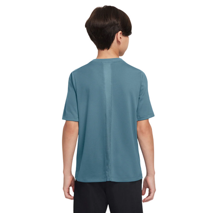 Nike maglietta manica corta junior in Dri-Fit HJ3743-006 blu cobalto
