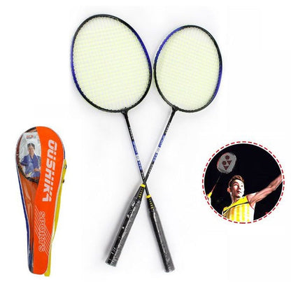 BADMINTON SCHLÄGER-SET MIT TASCHE SPORT WIE TENNIS DFH