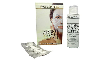 Feuchtigkeitsspendende, regenerierende Gesichtsmaske Magic Mask Cotton Hyaluronsäure und Menthol
