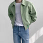 Elegant Faux Suede Jacket