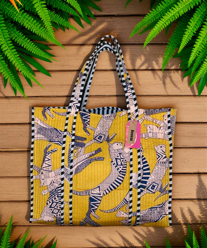 Kitty Tote Bag 🐾 Gialla