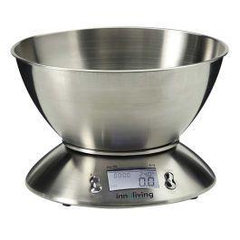Bilancia da Cucina Digitale Acciaio Ciotola 5kg