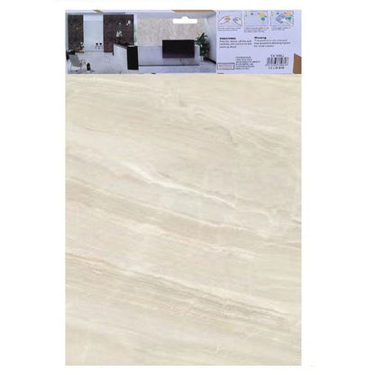 3D-TAPETENAUFKLEBER MARMOR-OPTIK ELFENBEIN SCHAUMSTOFFPLATTE 30X60CM |TX-9982