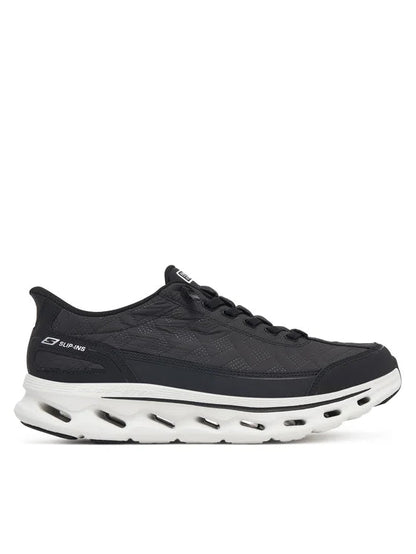 Skechers scarpa sneakers uomo Slip-ins GO WALK Glide-Step 2.0 Cozy Fit Walker 217035/BKW nera