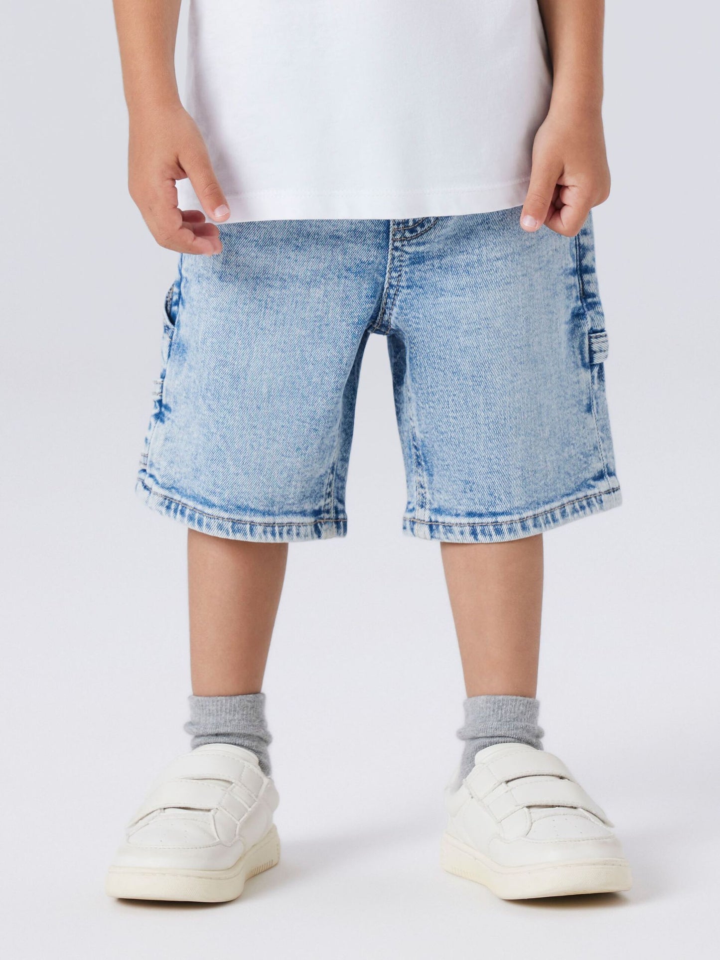Name It Pantaloncino Jeans Bimbo NMMBEN LOOSE 13252453 Blu Chiaro
