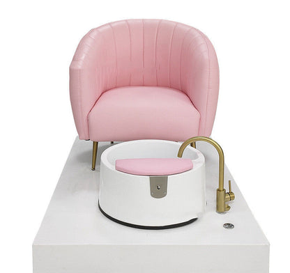 Poltrona pedicure rosa Regina Del Comfort