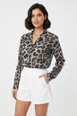 Women's Elegant Long-Sleeved Shirt for Office and Formal Wear