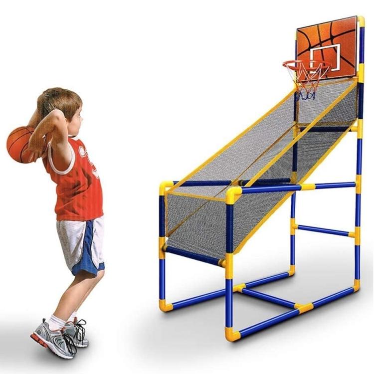 Arcade-Basketballspiel Korb Schießstand Spielhalle mit Ballpumpe
