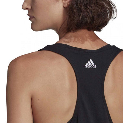 Adidas Canotta Donna Loungewear Essentials Loose Logo GL0566 Nero