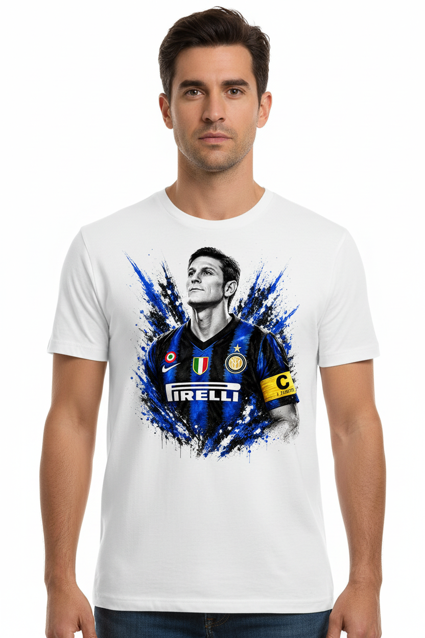 Javier Zanetti – Capitano | T-Shirt Calcio GALESPORT