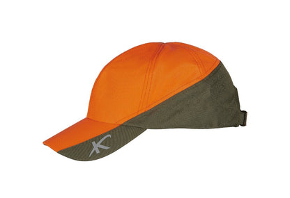 Cappello da caccia KONUSTEX HIVI CAP anti pioggia arancione alta visibilità