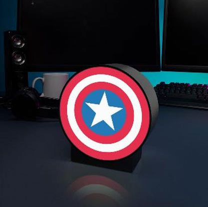 Paladone Box Light Marvel Captain America LED Lampe Captain America 16cm Neu