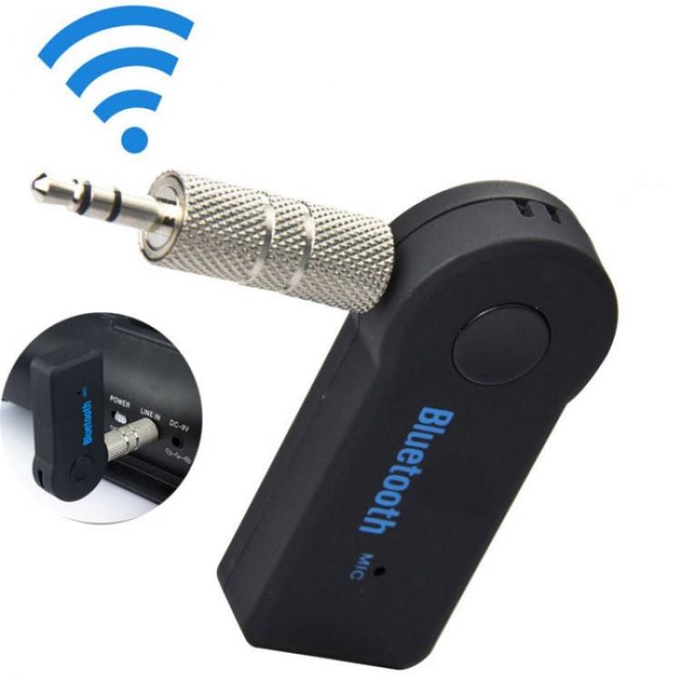 Empfänger Adapter Klinke 3.5mm Aux Bluetooth Freisprecheinrichtung Kfz-Stereo-Audio