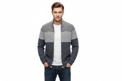 Cardigan Uomo Autunnale Casual Stile Moderno