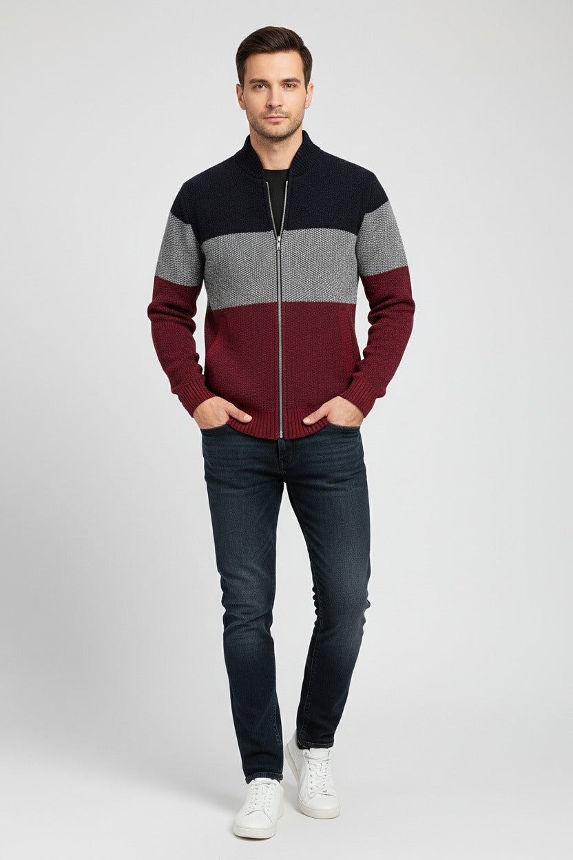 Cardigan Uomo Autunnale Casual Stile Moderno