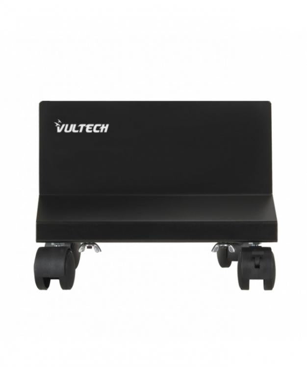 Vultech Carrello 4 Ruote Cp-01 in Alluminio Stand Porta Case Pc Computer 15/28Cm