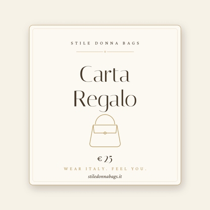 Carta Regalo Stile Donna Bags