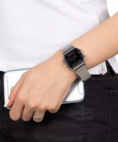 Casio A168WEM-1D – Orologio Digitale Iconico in Acciaio