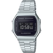 Casio A168WEM-1D – Orologio Digitale Iconico in Acciaio