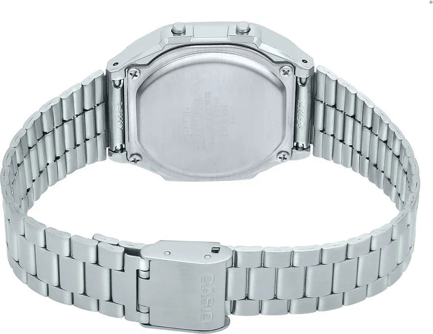Casio A168WEM-7DF – Orologio Digitale Uomo in acciaio vintage con quadrante argento | LowEconomy