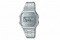 Casio A168WEM-7DF – Men's Vintage Digital Watch in Steel with Silver Dial | LowEconomy