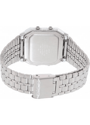 Orologio Digitale Casio A500WA-7D Vintage Acciaio Uomo Donna