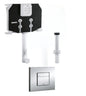 GROHE Cistern with Inlet Pipe and Chrome Plate