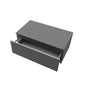 80 cm Wall-Hung Bathroom Drawer Unit, Linen Finish
