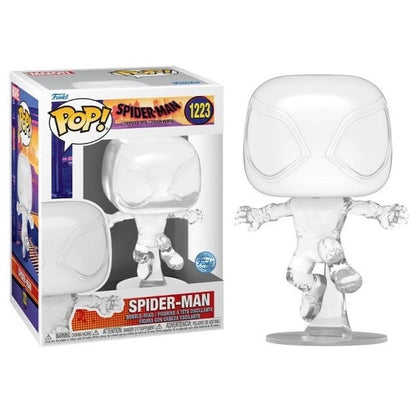 Funko Pop! Marvel Across The Spider-Verse - (1223) Spider-Man Transparent Exm