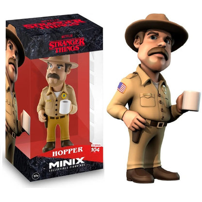 Minix: Netflix Stranger Things Hopper (TV Series 104) 12cm Figure Figurine