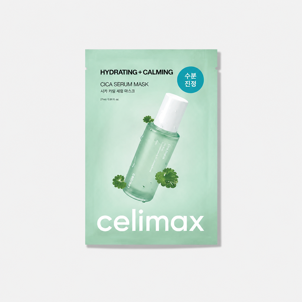Celimax The Real Cica Calming Ampoule Mask – Maschera Viso Lenitiva 27ml